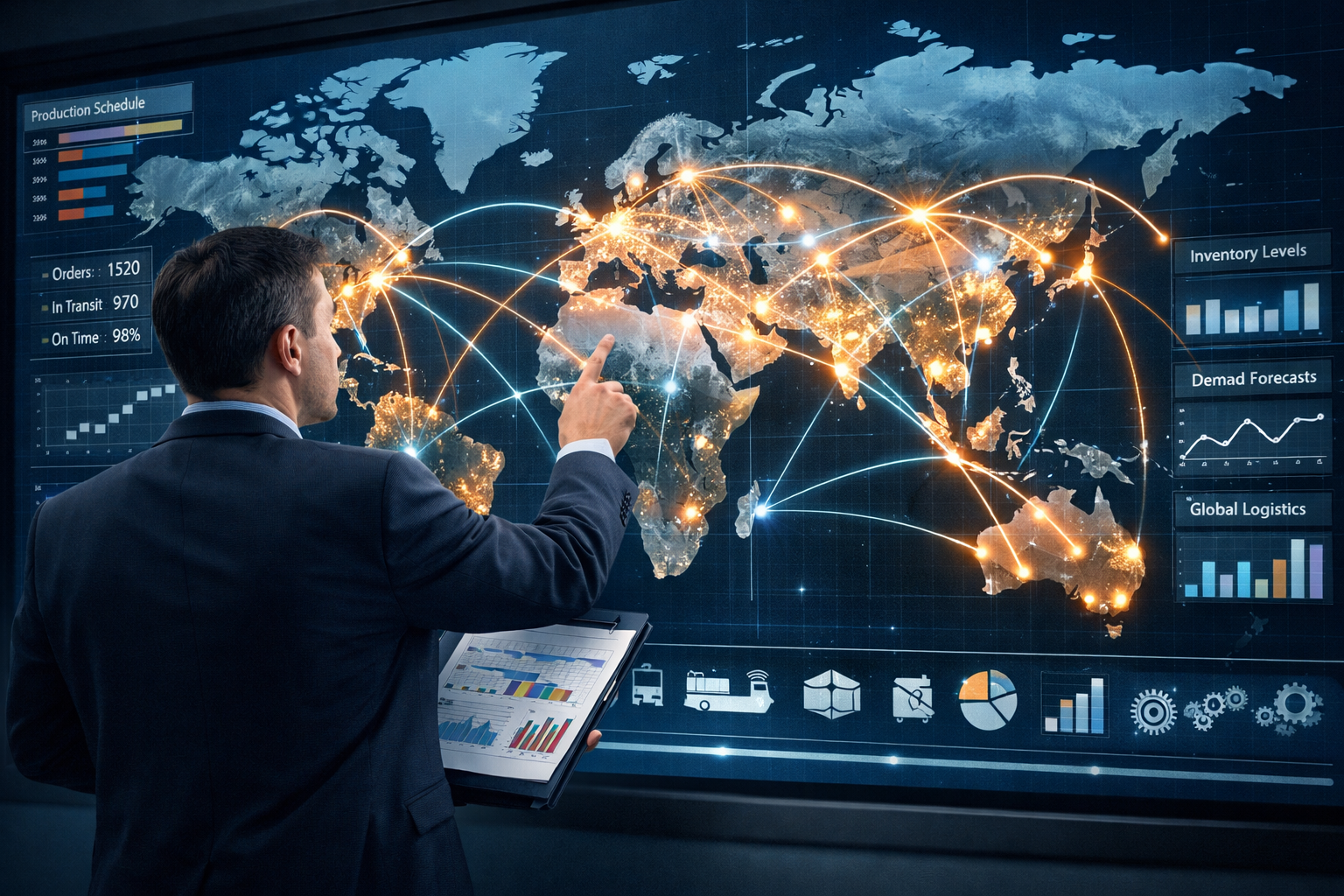 Global logistics optimization