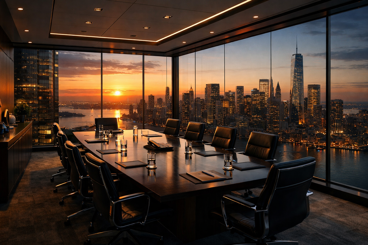 Consultants collaborating in a strategy session